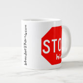 STOP hem Grote Koffiekop (Voorkant rechts)