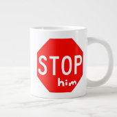 STOP hem Grote Koffiekop (Rechts)