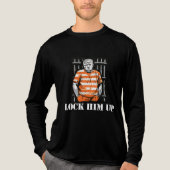 stop hem op Tri-Blend shirt (Voorkant volledig)