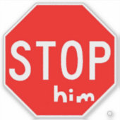Stop hem sticker (Voorkant)