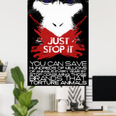 STOP HET ALLEEN POSTER (Thuiskantoor)