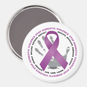 Stop het Binnenlands Geweld Magneet (Voorkant / Achterkant)