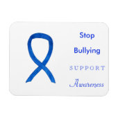 Stop het Bullying Awareness Ribbon Custom Magnets Magneet (Horizontaal)
