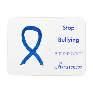 Stop het Bullying Awareness Ribbon Custom Magnets Magneet