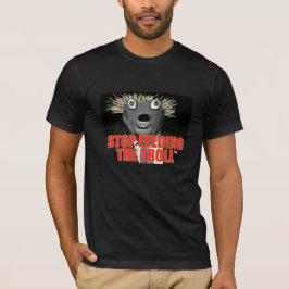 Stop het eten van de trol t-shirt