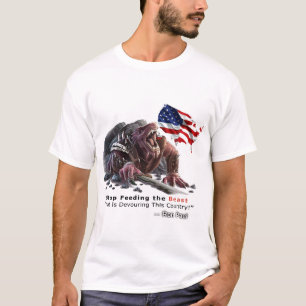 Stop het eten van het Beest T-shirt