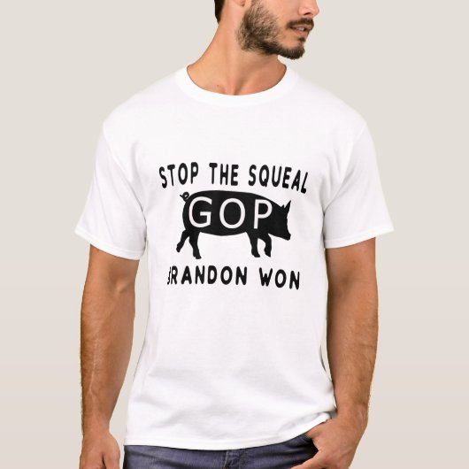 Stop het gekrijs t-shirt (Voorkant)