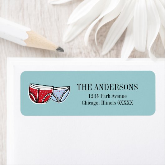 Stop het Gelieerd in het het adresetiket van de Sa Etiket (Insitu)