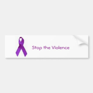 Stop het geweld bumpersticker