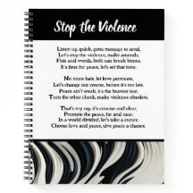 Stop het Geweld Gedicht