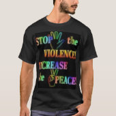 Stop het geweld t-shirt (Voorkant)