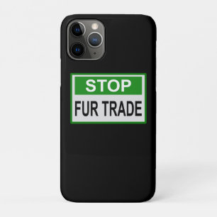 Stop het groene handelsteken van Fur Case-Mate iPhone Case
