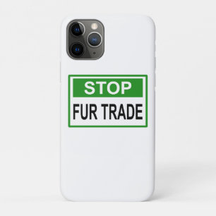 Stop het groene handelsteken van Fur Case-Mate iPhone Case