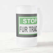 Stop het groene handelsteken van Fur Matglas Bierpul (Voorkant rechts)