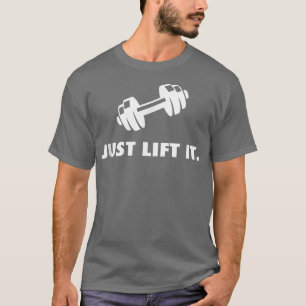 Stop het Motivatie Mannen van de Bodybuilding van T-shirt
