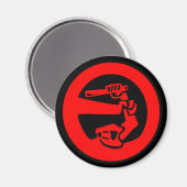 Stop het politiegeweld magneet (Voorkant / Achterkant)