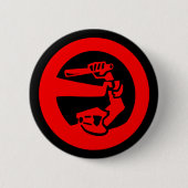 Stop het politiegeweld ronde button 5,7 cm (Voorkant)