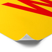 Stop het Poster van de Whining (Hoek)