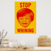 Stop het Poster van de Whining (Keuken)