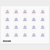 Stop het project 2025 Rollercoaster ! Trump 2025 Ronde Sticker (Vel)