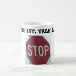 Stop het spreken Teken van het Einde - koffie Mok