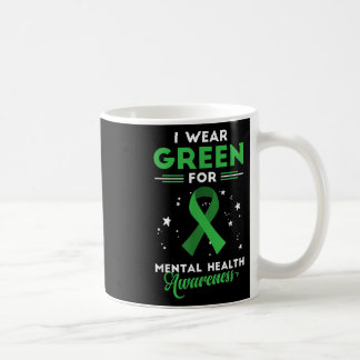 Stop het Stigma of ik Draag groen voor geestelijke Koffiemok