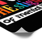 Stop het stigma van psychische aandoeningen poster (Hoek)