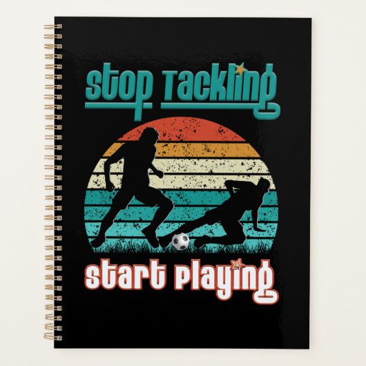 Stop het Tacken de Spanner van het Begin Planner (Voorkant)