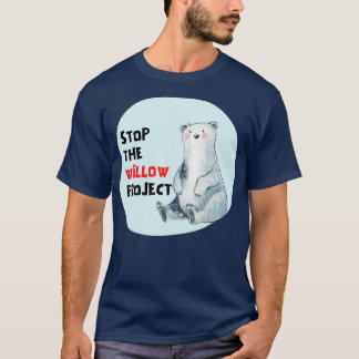 stop het wilgenproject 4 t-shirt