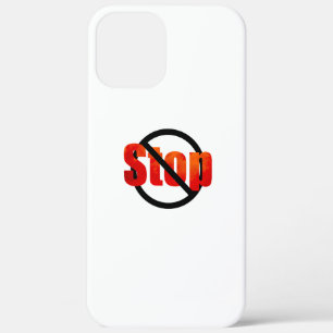 Stop Hoesje-Mate iPhone Case