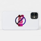 Stop Hoesje-Mate iPhone Case (Achterkant (horizontaal))