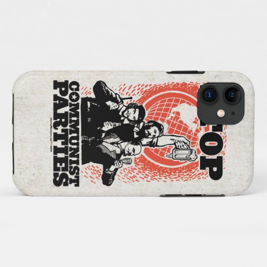 Stop Hoesje van communistische partijen (Achterkant (horizontaal))