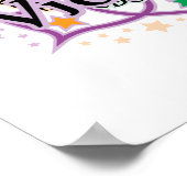 Stop huiselijk geweld Lotus Poster (Hoek)