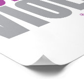 Stop huiselijk geweld poster (Hoek)