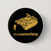 Stop iets Man Button (Voorkant)