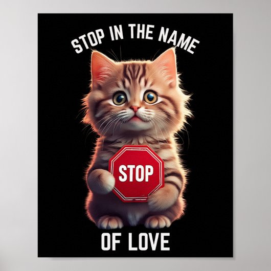 Stop In the Name of Love Poster (Voorkant)