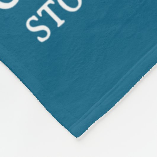 Stop Ing The Chickens English Grammar Funny Te  Fleece Deken (Hoek)