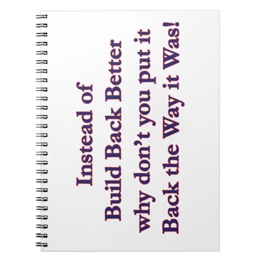 Stop-it-back Notitieboek (Voorkant)