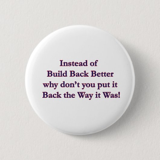 Stop-it-back Ronde Button 5,7 Cm (Voorkant)