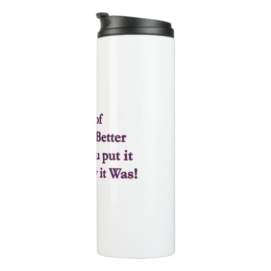 Stop-it-back Thermosbeker (Geroteerd rechts)