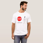Stop! Je bent onder de Rest. Music Rest T-shirt (Voorkant volledig)