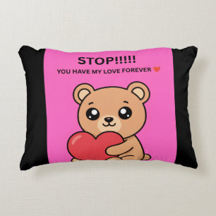 STOP!!!!! JE HEBT MIJN LIEFDE VOOR ALTIJD ❤️ ACCENT KUSSEN
