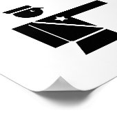 stop je leven onder humor 2 poster (Hoek)