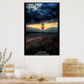 STOP!! Kijk naar die Sunset. Poster (Keuken)