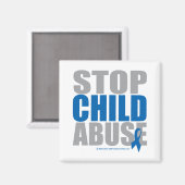 Stop kindermisbruik magneet (Voorkant / Achterkant)