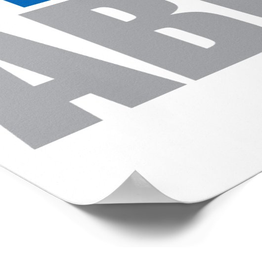 Stop kindermisbruik poster (Hoek)