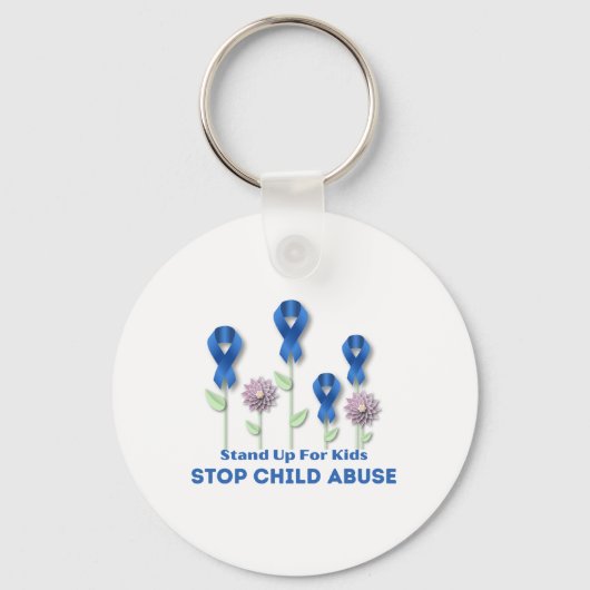 Stop kindermisbruik sleutelhanger (Achterkant)