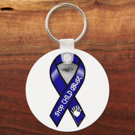 Stop kindermisbruik sleutelhanger (Voorkant)