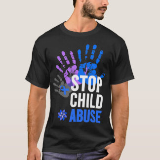 Stop kindermisbruik - Voorlichting over kindermisb T-shirt