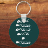 Stop kindermisbruikLiefde voor een kind Sleutelhanger (Voorkant)